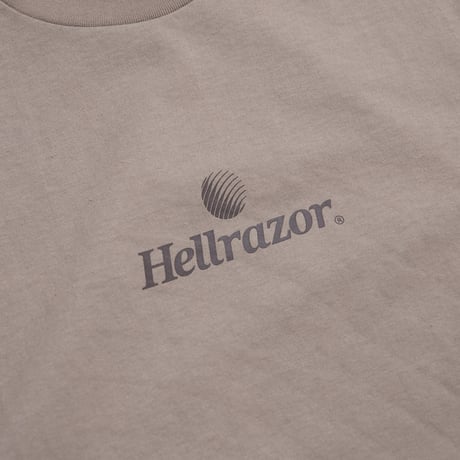 HELLRAZOR TRADEMARKLOGO INSIDEOUT SHIRT - D,BEIGE
