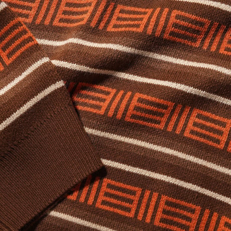 BUTTERGOODS WINDSOR KNITTED SWEATER - BROWN
