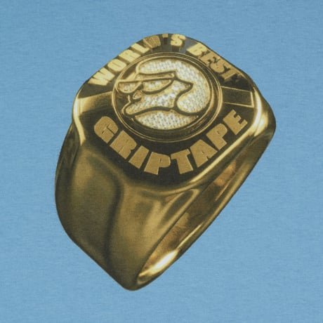 CLASSIC GRIP CHAMPION RING TEE-BLUE