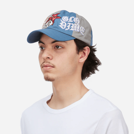 DIME GLO DIME LOW PRO CAP - GREY/STORMBLUE