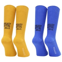 WHIMSY WAFFLE SOCKS - 2色