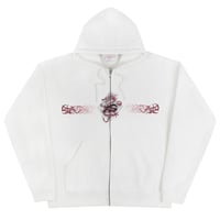 YARDSALE CHARM HOOD - OFFWHITE