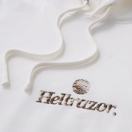HELLRAZOR CAMO TRADEMARK HOODIE - WHITE