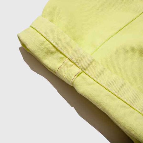 DEMARCOLAB SILVER DUB O/D DENIM JEANS - LIME