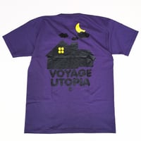 VOYAGE UTOPIA HOME TEE - PURPLE