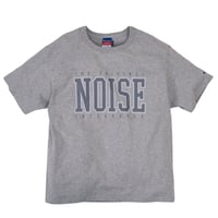 INTERBREED BIG NOISE TEE - HEATHER GREY