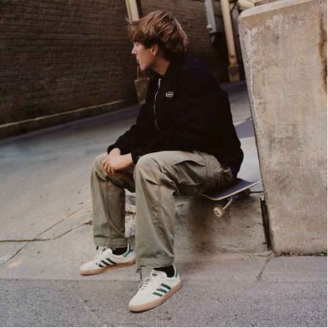 ADIDASSKATEBOARDING  GAZELLE ADV - CRYATALWHITE / GUM