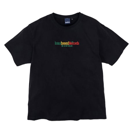 INTERBREED CARIBBEAN LOGO TEE - BLACK