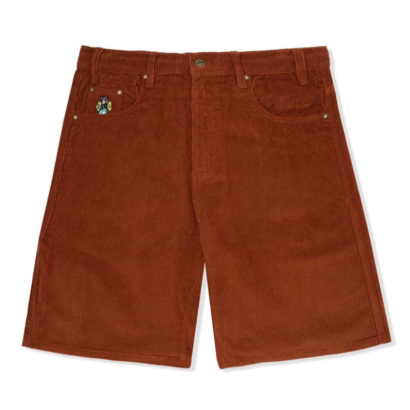 【Butter Goods】Cymbals Corduroy Shorts BUTTER GOODS CYMBALS CORDUROY SHORTS -BROWN | B