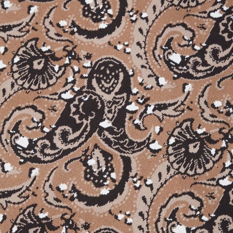 BRONZE56K PAISLEY VEST -TAN