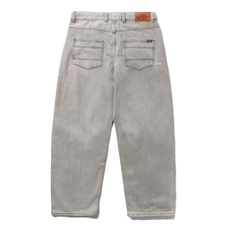 BUTTERGOODS X DANIELJOHNSTON BOXING DENIM JEANS - GREY