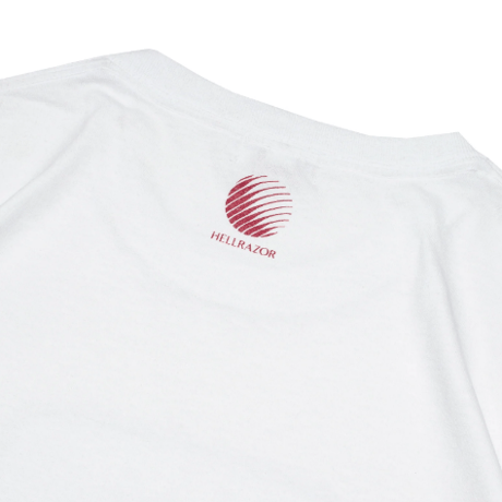 HELLRAZOR x SCRATCH NICE FROM SCRATCH SHIRT - WHITE