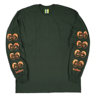 BEDLAM EGGS L/S TEE - GREEN