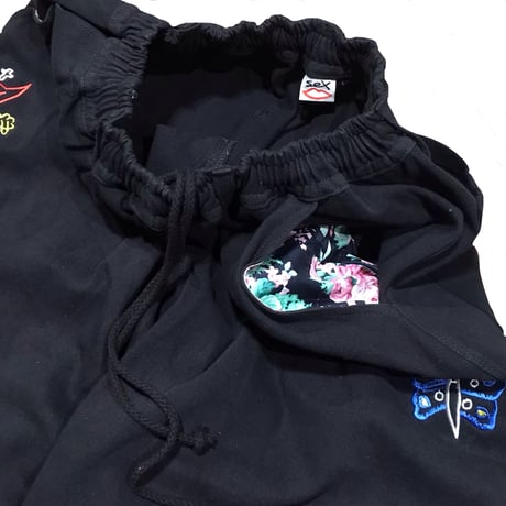 SEX X TELEVISISTAR DEVIL PANT - BLACK