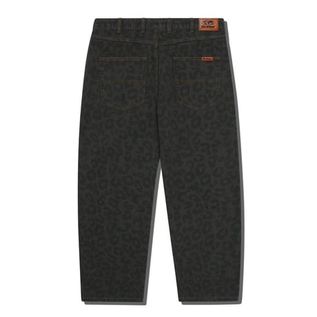 BUTTERGOODS LEOPARD DENIM - BLACK