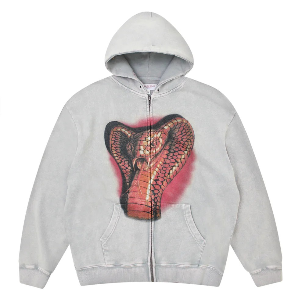 YARDSALE KOBRA HOOD - GREY | BOTTOM LINE