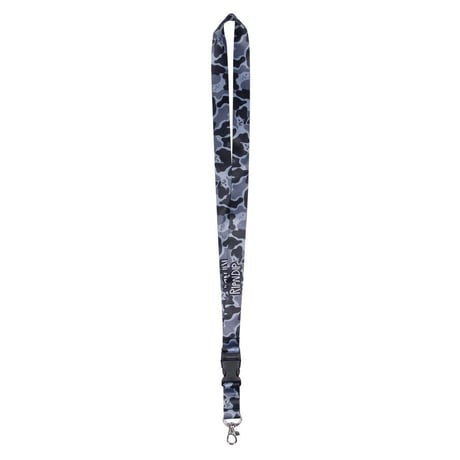 RIPNDIP NERMAL CAMO LANYARD SMOKE