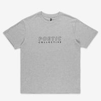 POETIC COLLECTIVE LOOSE FIT TEE - GREY