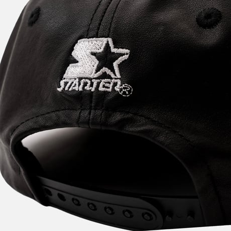 STARTER x INTERBREED “Genuine Leather Snap back” / Script