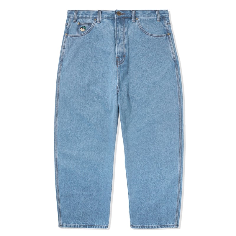 BUTTER GOODS SANTOSUOSSO DENIM PANTS - WASHED I 
