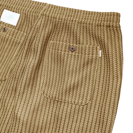 WHISY KNIT BEACH PANT - BEIGE