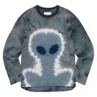WHIMSY  ALIEN TIE-DYE THERMAL - SLATE BLUE
