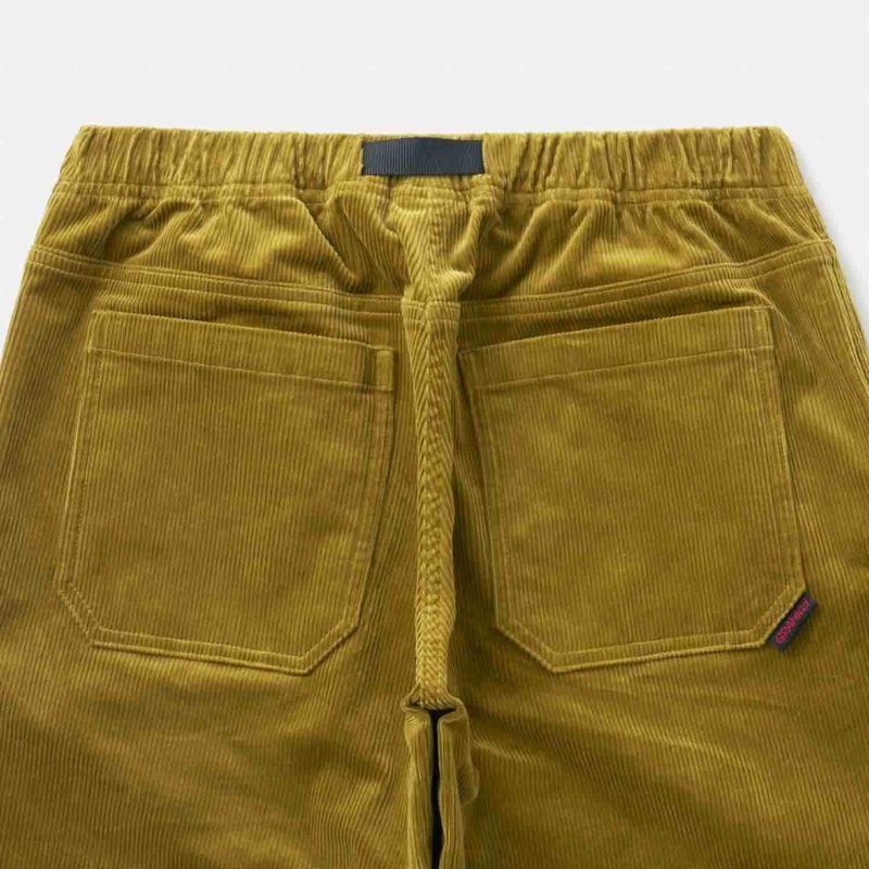 GRAMICCI CORDUROY DOUBLE KNEE PANT - DUST MUSTA
