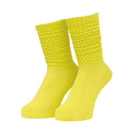WHIMSY LOOSE GUARGE RIB SOCKS