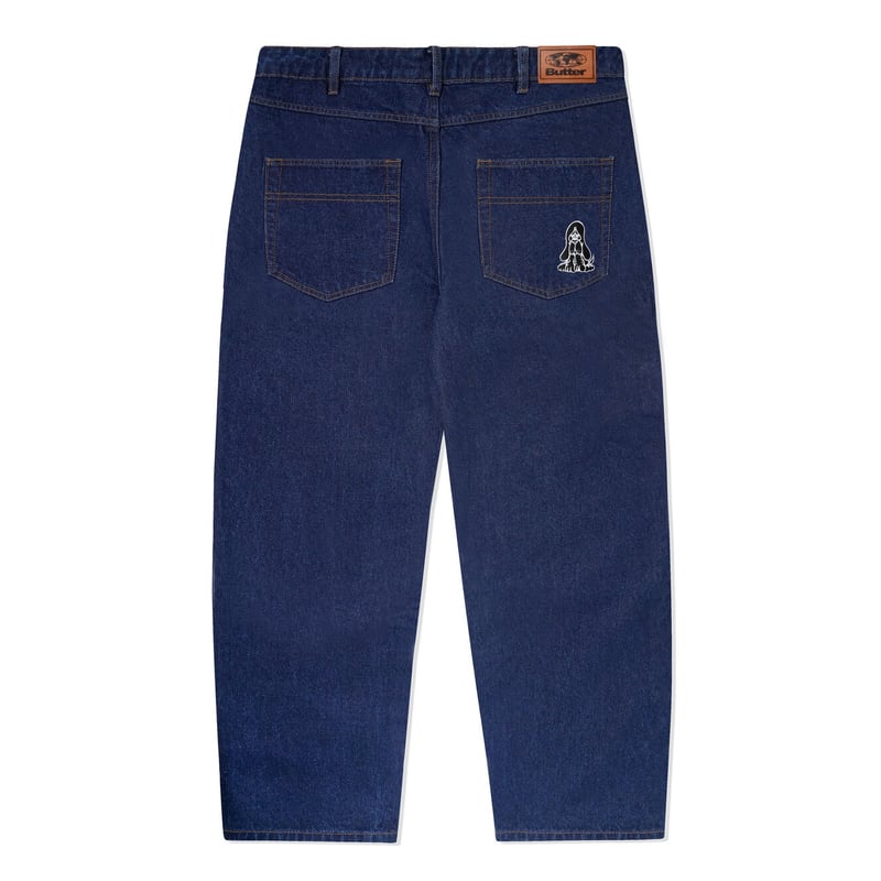 BUTTERGOODS HOUND DENIM JEANS DARK INDIGO B