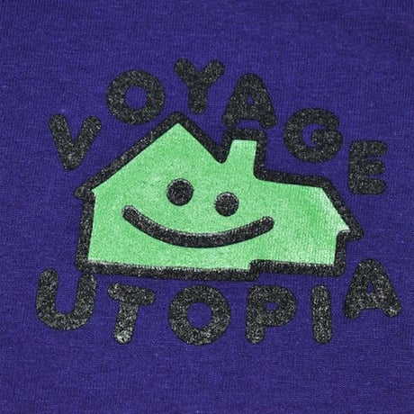 VOYAGE UTOPIA HOME TEE - PURPLE