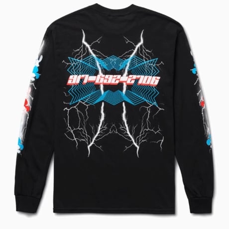 CALL ME 917 BLACKMAGIC L/S TEE - BLACK