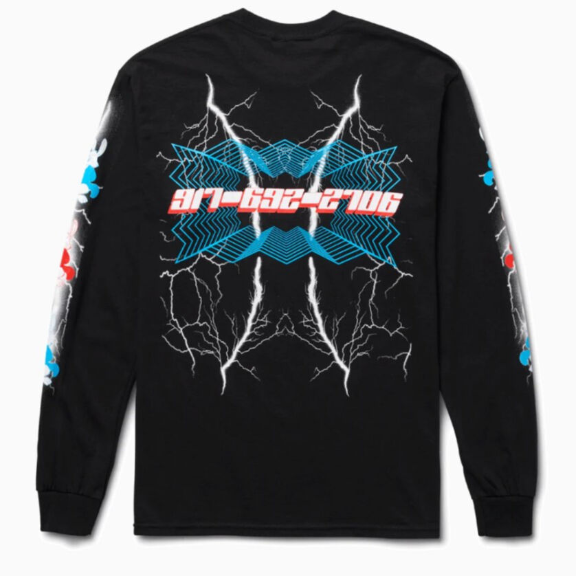 CALL ME 917 BLACKMAGIC L/S TEE - BLACK | BOTTOM