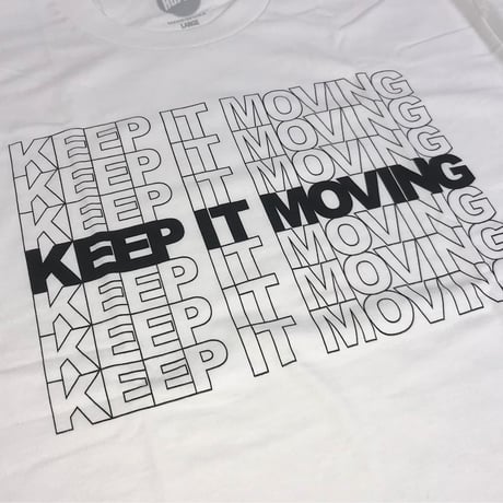 HOPPS KEEP IT MOVING MULTI TEE - WHITE