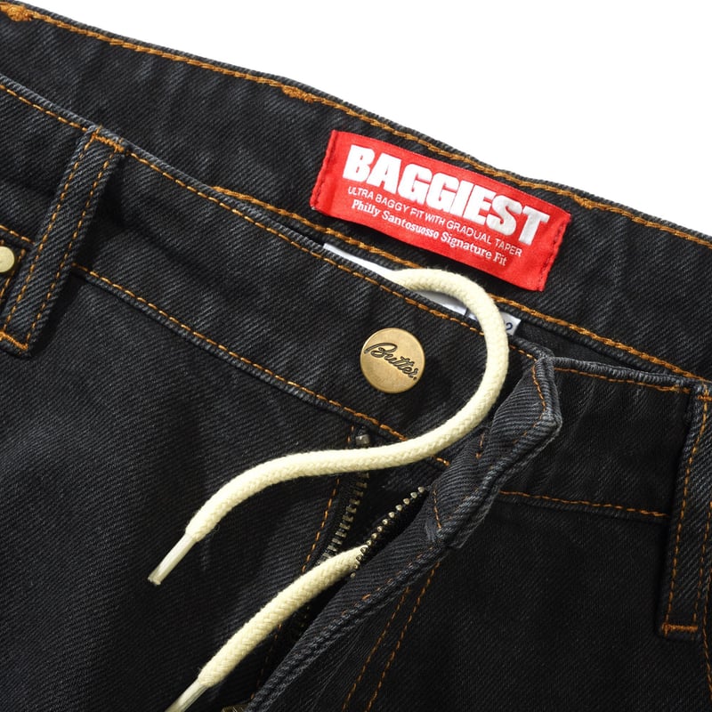 BUTTERGOODS SANTOSUOSSO DENIM - WASHED BLACK | BUTTERGOODS SANTOSUOSSO DENIM - WASHED BLACK |