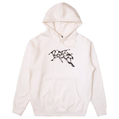 PRKR  GLACIERS OF ICE HOODIE - BONEWHITE