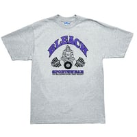 BLEACH USA HEAVYWIGHTS TEE - ASH GREY