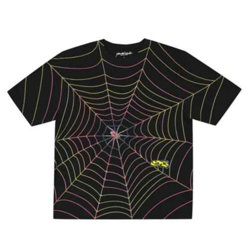 YARDSALE SPIDER TEE - BLACK | BOTTOM LINE