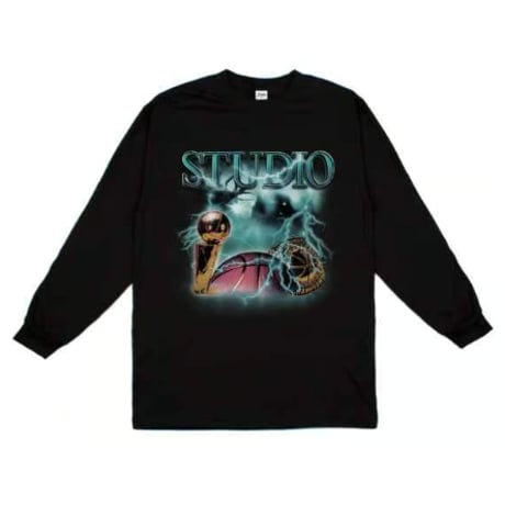 STUDIO SKATEBOARDS THE FINAL L/S TEE - BLACK
