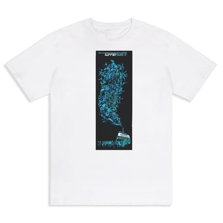 HOPPS X DAPTONE RECORDS COLLAGE TEE -WHITE