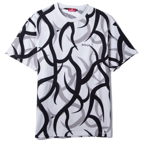 HELLRAZOR TRIBAL CAMO TEE - GREY