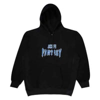 SCI-FI FANTASY BIKER HOOD - BLACK