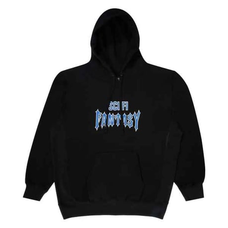 SCI-FI FANTASY BIKER HOOD - BLACK