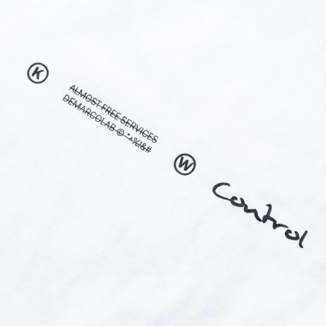 DEMARCOLAB XTRALOW TEE -  WHITE