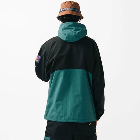 BUTTER GOODS TERRAIN JACKET - BLACK/TEAL