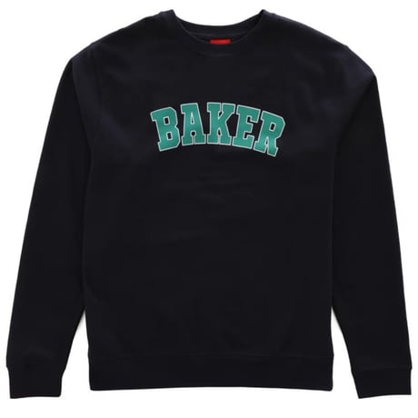 BAKER SKATEBOARDS DROPOUT CREWNECK - NAVY