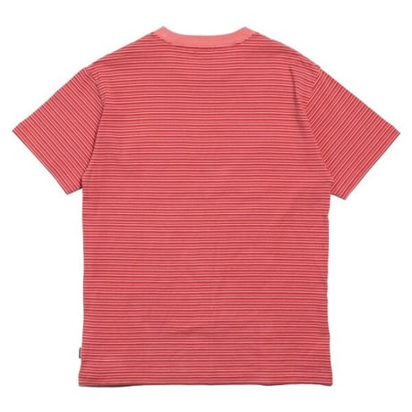 HELLRAZOR MINI LOGO STRIPED SHIRT - RED