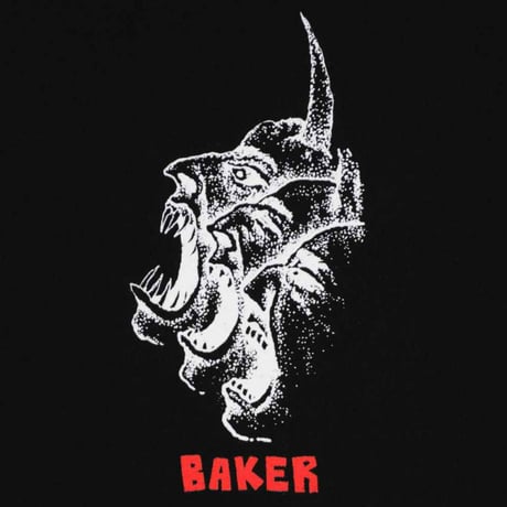 BAKER SKATEBOARDS SATANIC SWITCH HOODIE - BLACK
