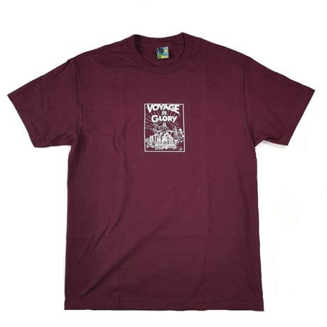 VOYAGE IN GLORY S/S TEE-BURGUNDY