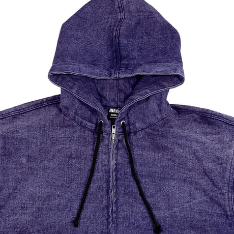 TELEVISISTAR DENIM JACKET - PURPLE DENIM WASHED