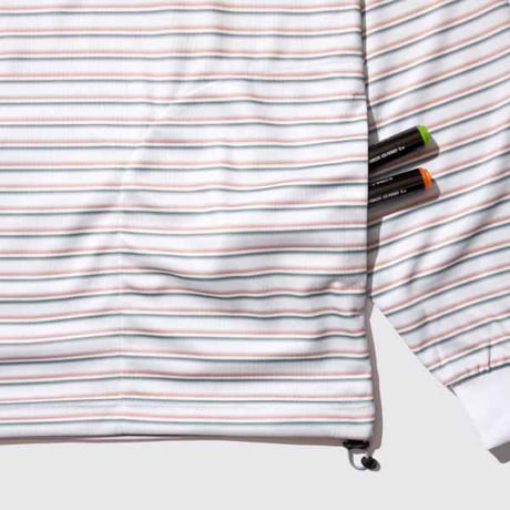 DEMARCOLAB X SEC VENT L/S TEE - MELON